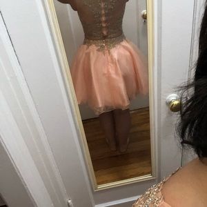 Two piece puffy dress